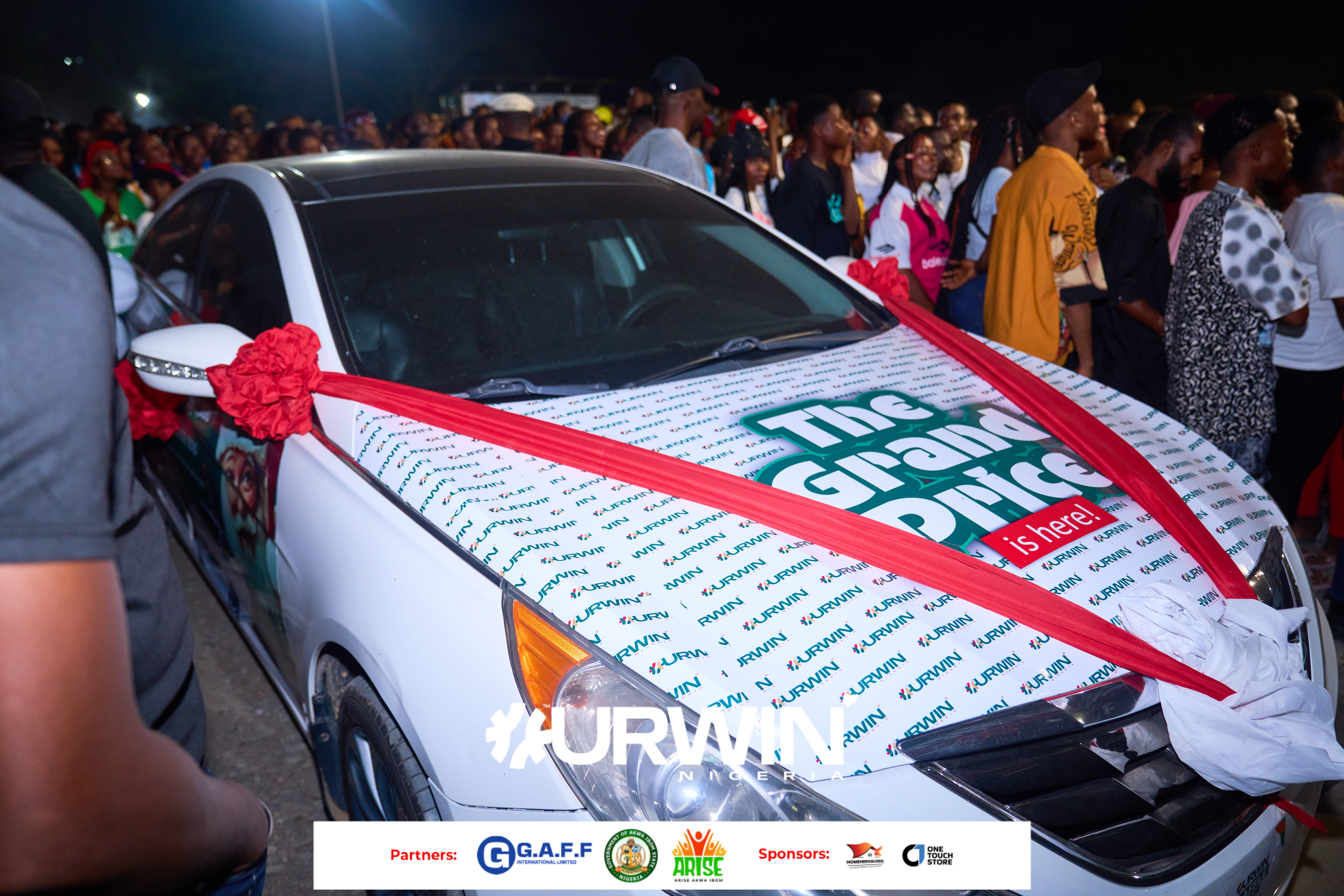 Grand Prize handover